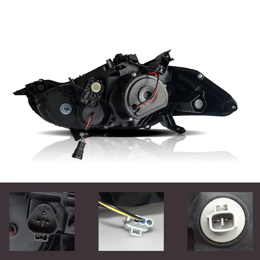 Vland Carlamp LED Headlights For Toyota Corolla 2011 2012 2013 (Bulbs are not included) - Image 9