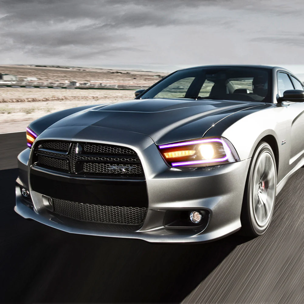 Vland Carlamp Led Headlights Compatible with Dodge Charger 2011-2014 (RHD and LHD Versions) - Image 10