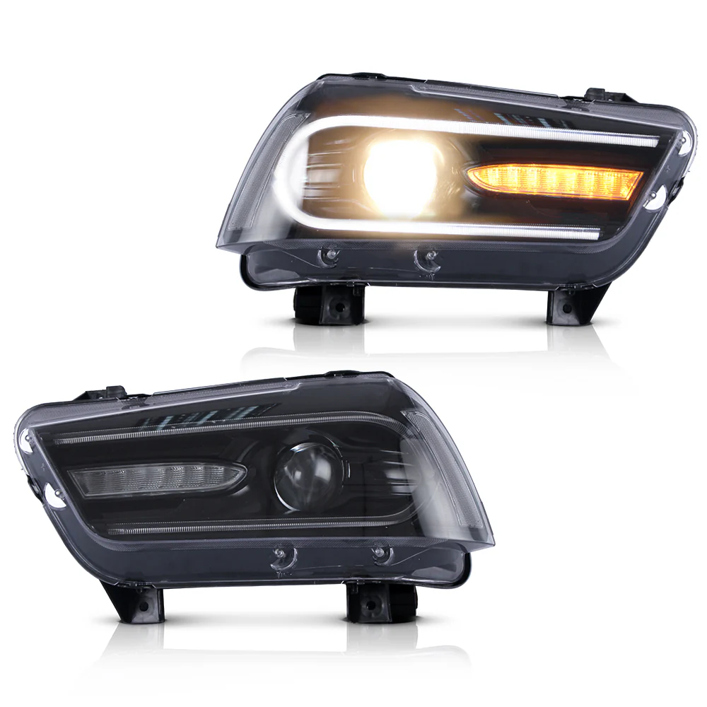 Vland Carlamp Led Headlights Compatible with Dodge Charger 2011-2014 (RHD and LHD Versions) - Image 3