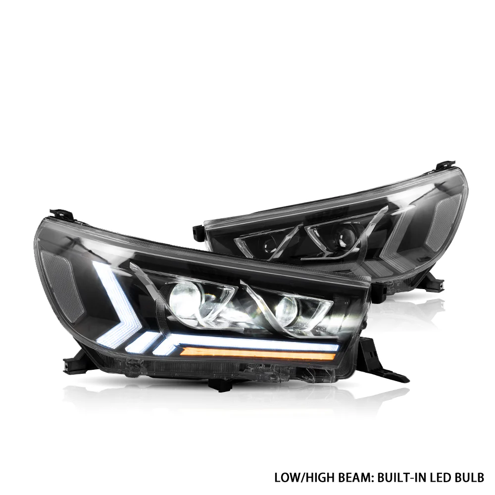 Vland LED Headlights For Toyota Hilux Vigo Revo 2015-2020 - Image 2