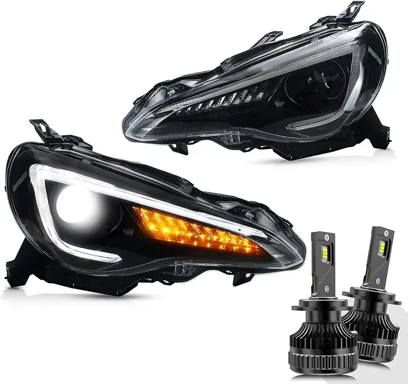 12–21 Toyota 86/GT86, Subaru Brz, Scion Frs Vland Upgrade Full LED Dual Beam Projector Headlights[E-mark] - Image 11