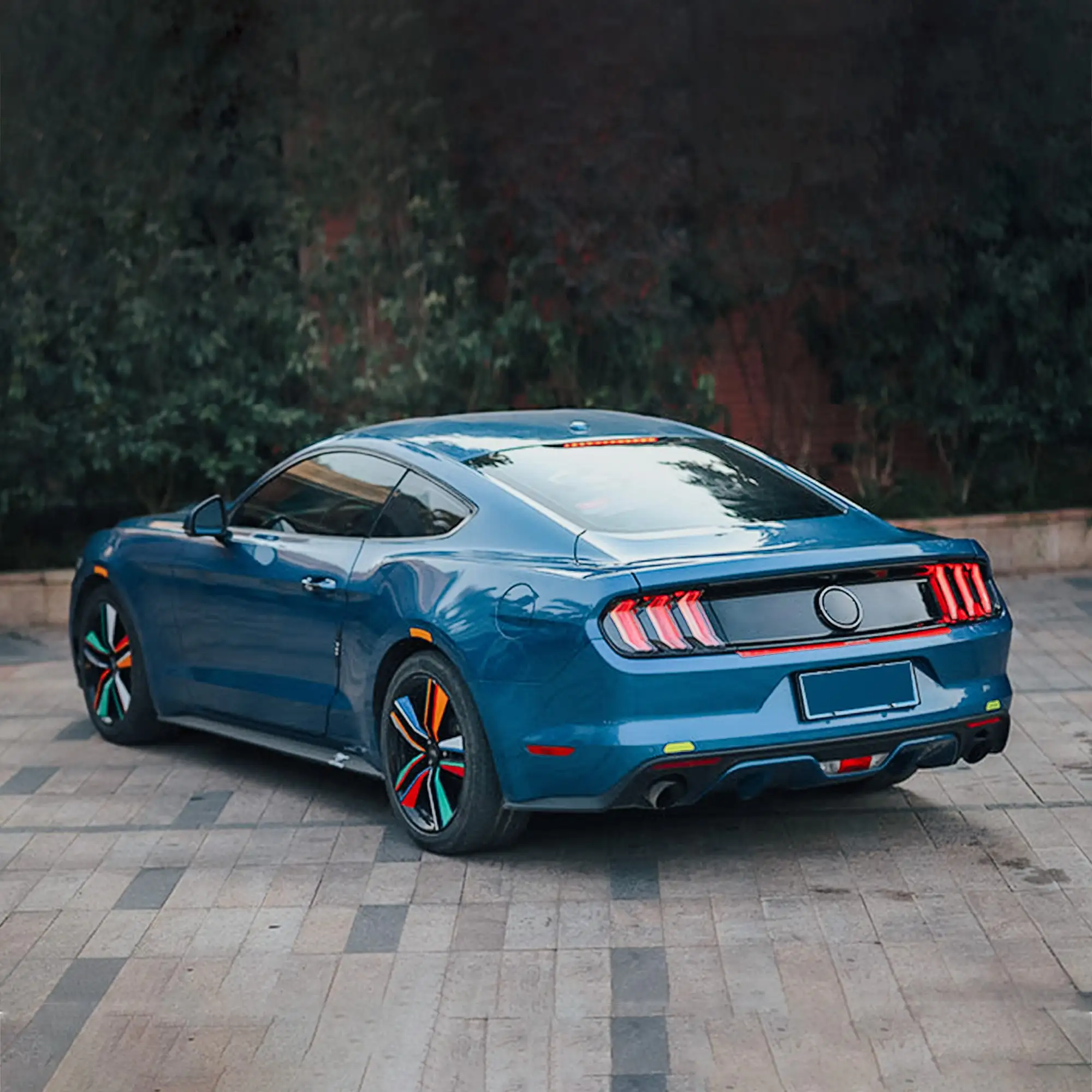 15-23 Ford Mustang 6th Gen (S550) Vland LED Tail Lights with 5 modes Sequential Turn Signal [E-mark] - Image 11
