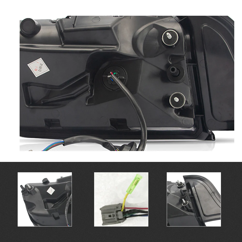 15-23 Ford Mustang 6th Gen (S550) Vland LED Tail Lights with 5 modes Sequential Turn Signal [E-mark] - Image 4