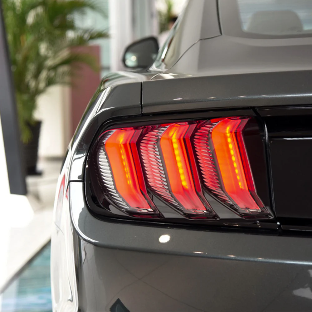 15-23 Ford Mustang 6th Gen (S550) Vland LED Tail Lights with 5 modes Sequential Turn Signal [E-mark] - Image 5