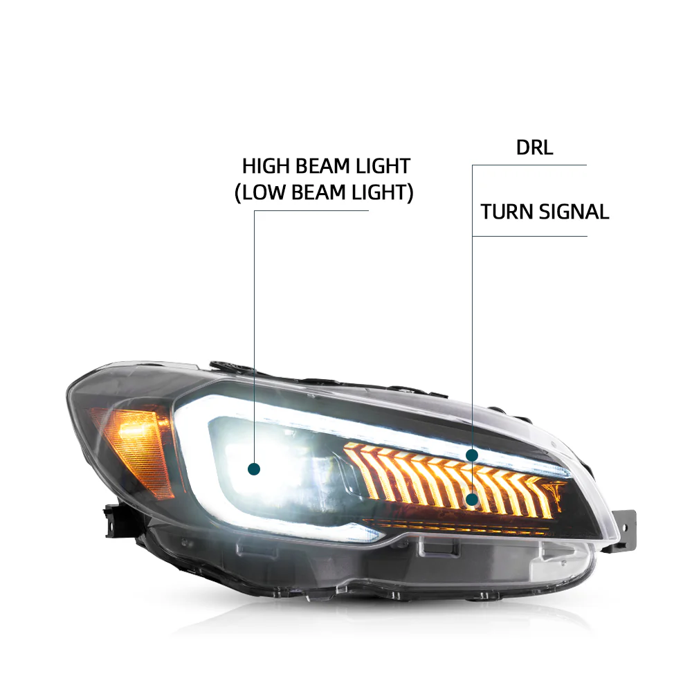 Subaru WRX 2015-2021 Vland LED Projector Headlights - Image 4