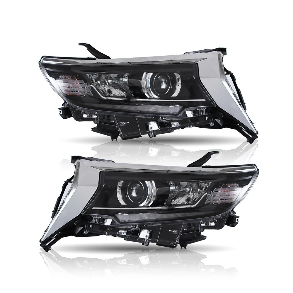 Vland Carlamp LED Projector Headlights for Toyota Land Crusier Prado 2016-2021 | Vland - Image 3