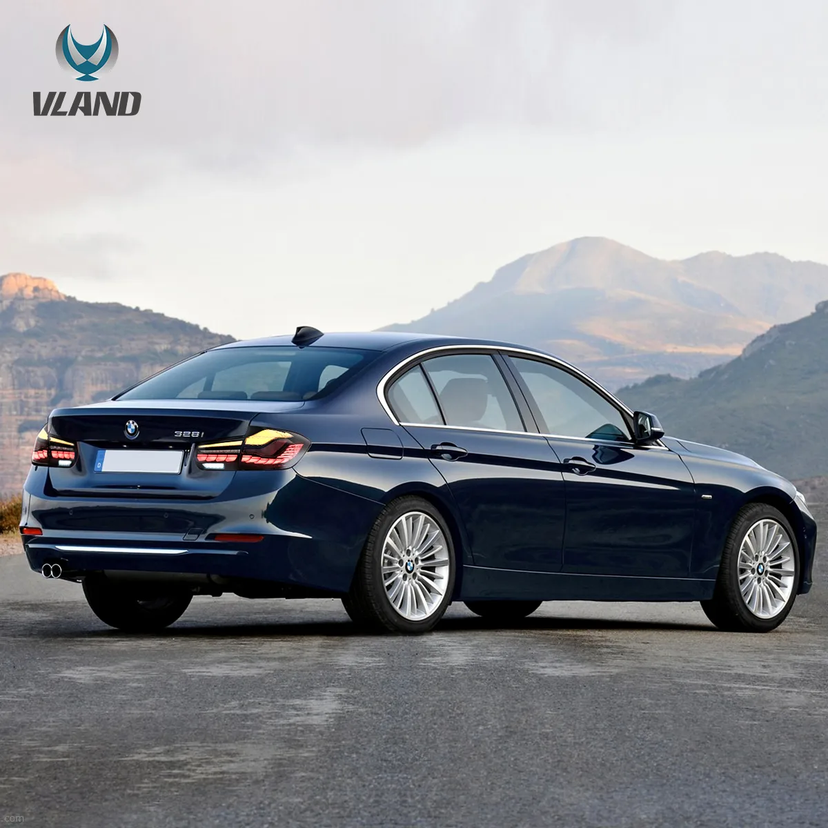 12-19 BMW 3 Series 6th Gen (F30 F80) Vland OLED Tail Lights With Dynamic Welcome Lighting (GTS Style) [E-mark] - Image 10