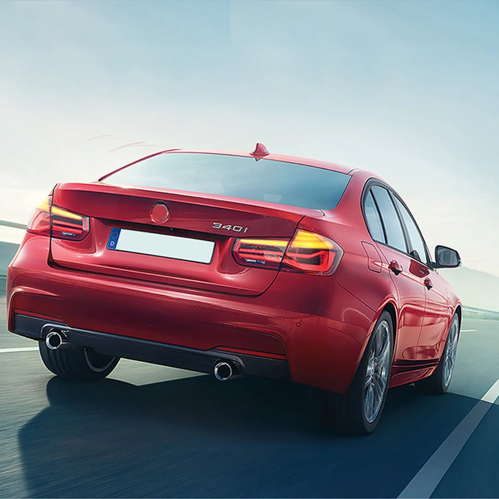 2012-2018 BMW F30 F80 M3 3-Series Vland LED Tail Lights With Sequential Turn Signal [E-mark] - Image 9