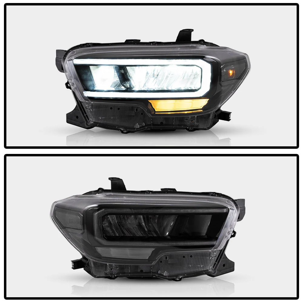 Vland Carlamp Matrix Projector and Full LED Headlights for Toyota Tacoma 2016-UP - Image 9