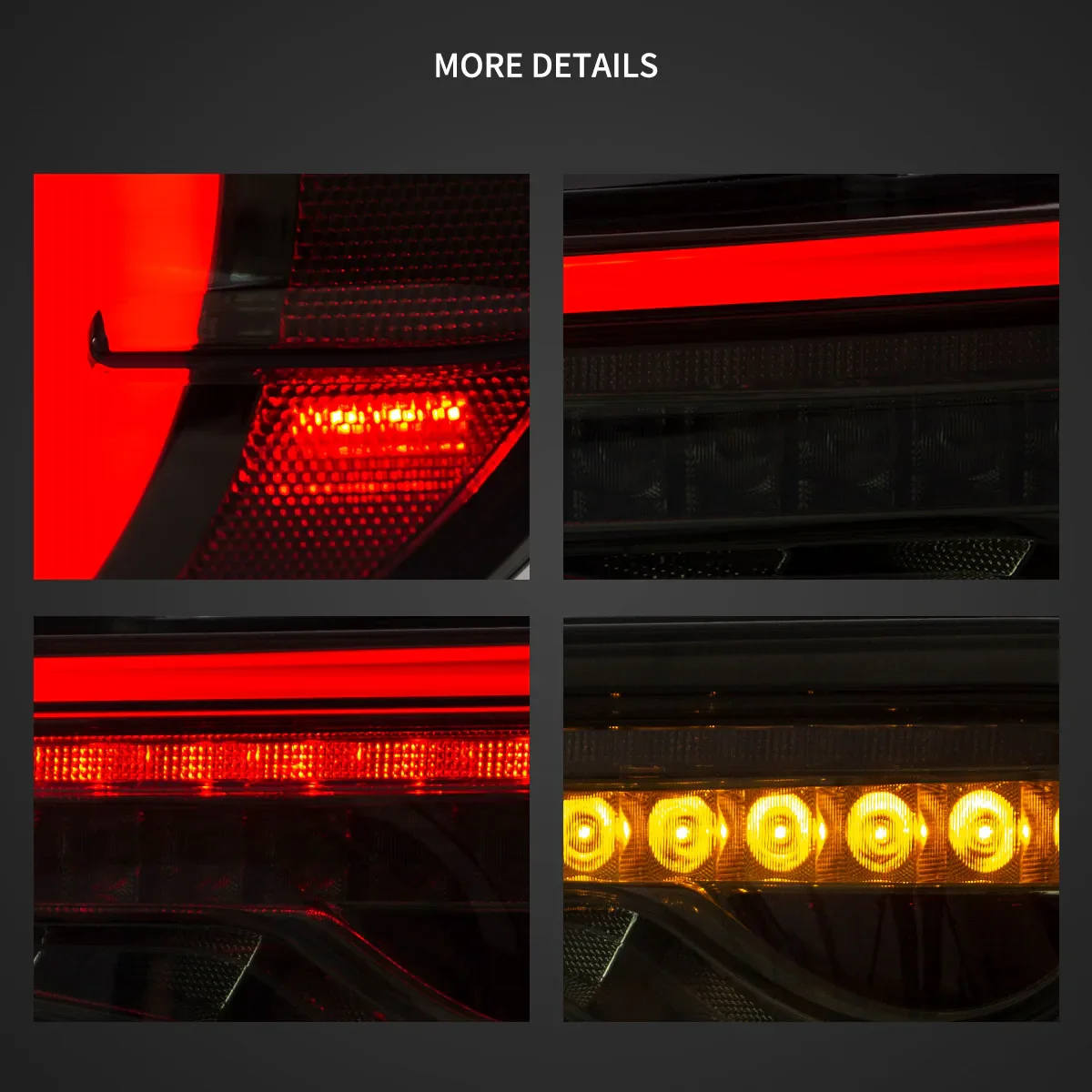 12-20 Toyota 86 GT86 13-20 Subaru BRZ 13-20 Scion FR-S Full LED Tail Lights w/ Sequential Indicators Turn-Vland - Image 11