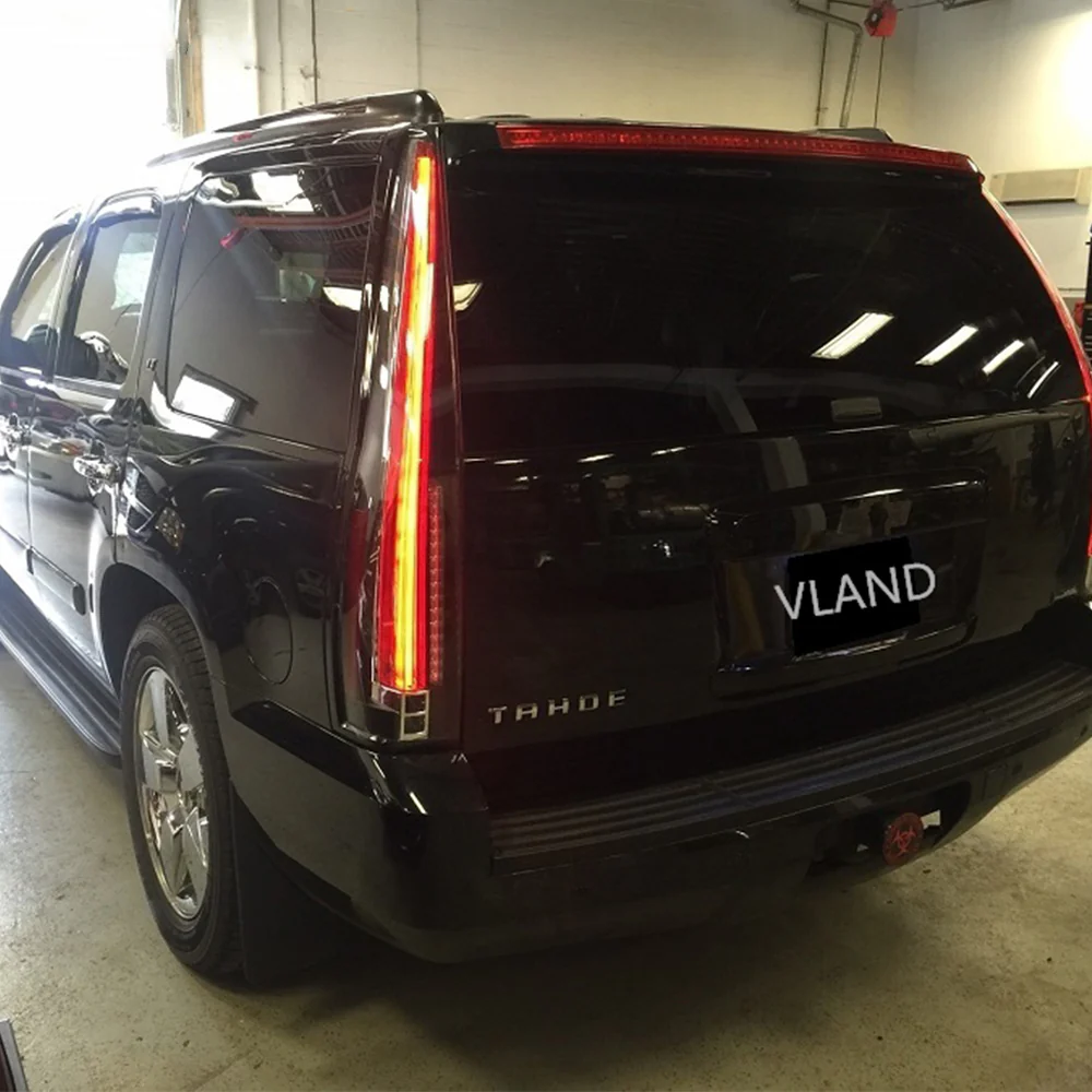 Vland Carlamp LED Tail Lights For 2007-2014 GMC Yukon & Chevy Tahoe/Suburban - Image 11