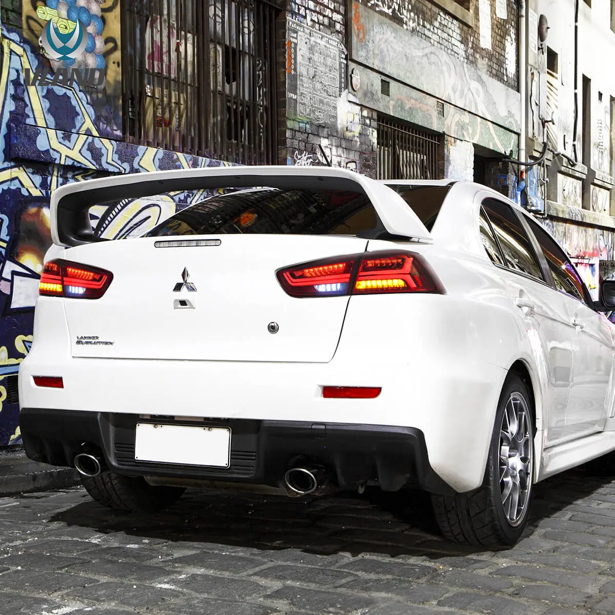 08-17 Mitsubishi Lancer & EVO X Vland LED Tail Lights With Sequential Turn Signal - Image 11
