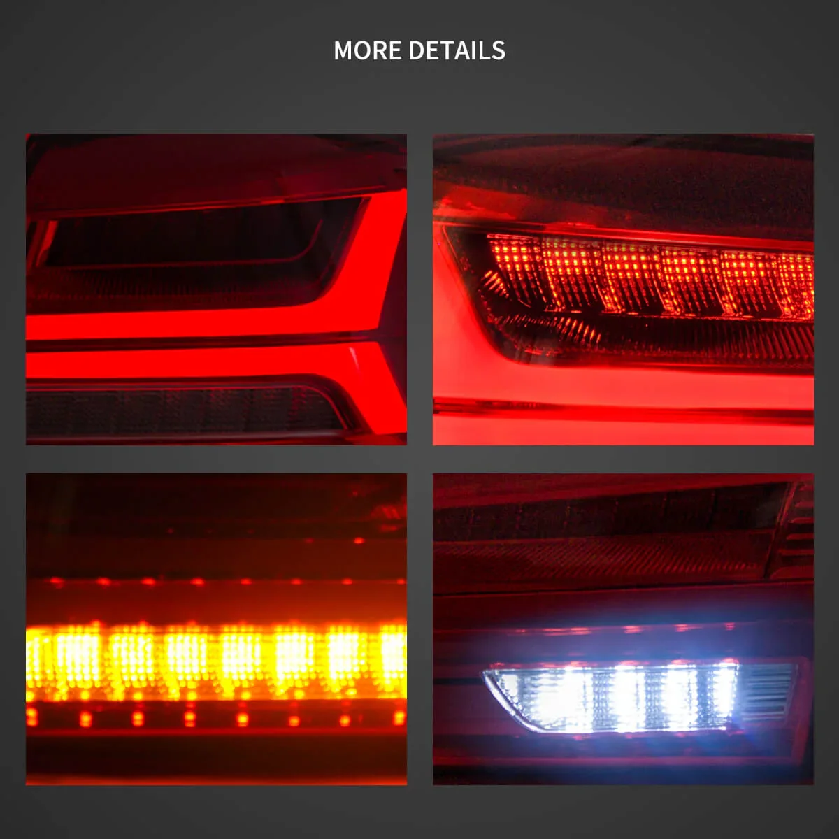 08-17 Mitsubishi Lancer & EVO X Vland LED Tail Lights With Sequential Turn Signal - Image 14