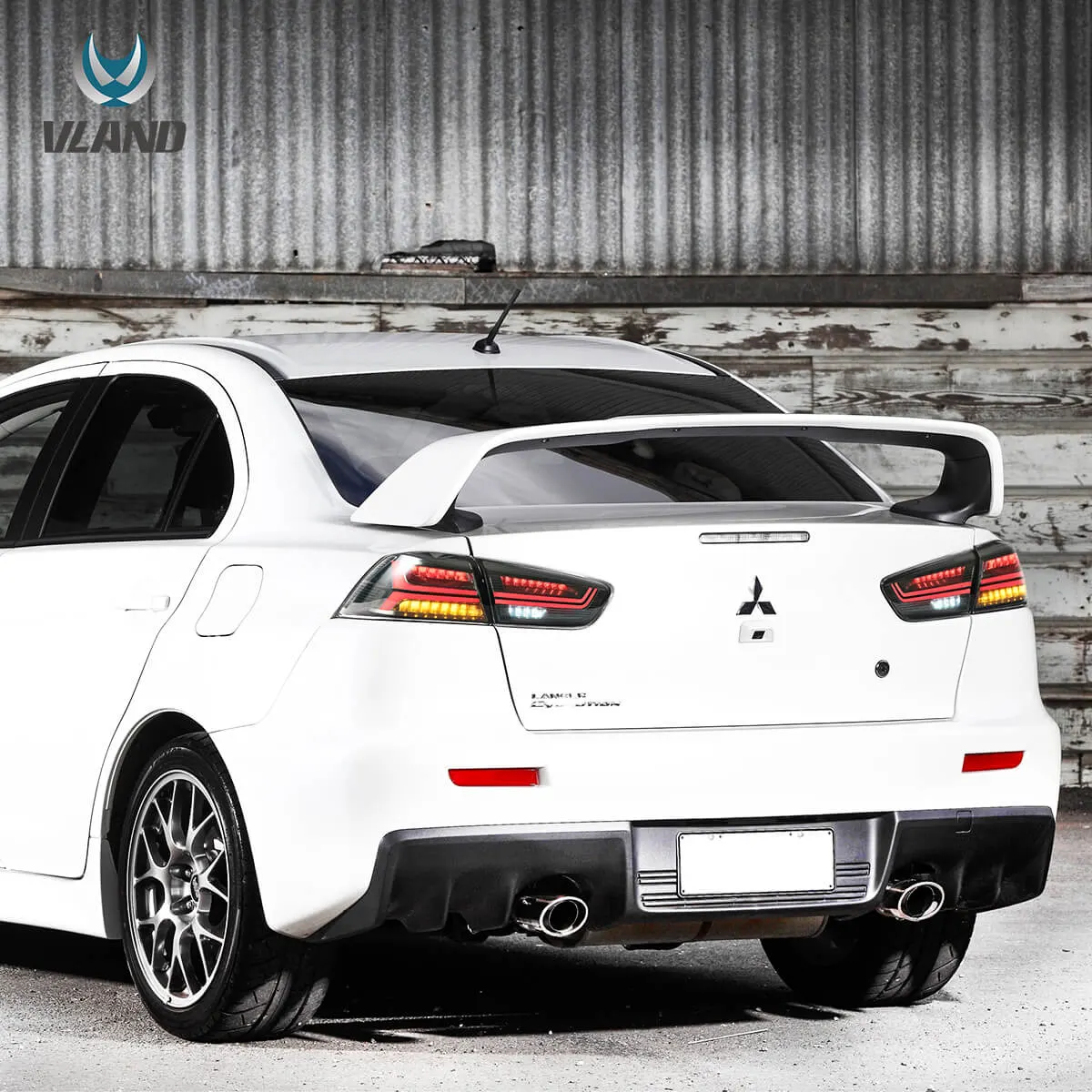 08-17 Mitsubishi Lancer & EVO X Vland LED Tail Lights With Sequential Turn Signal - Image 9