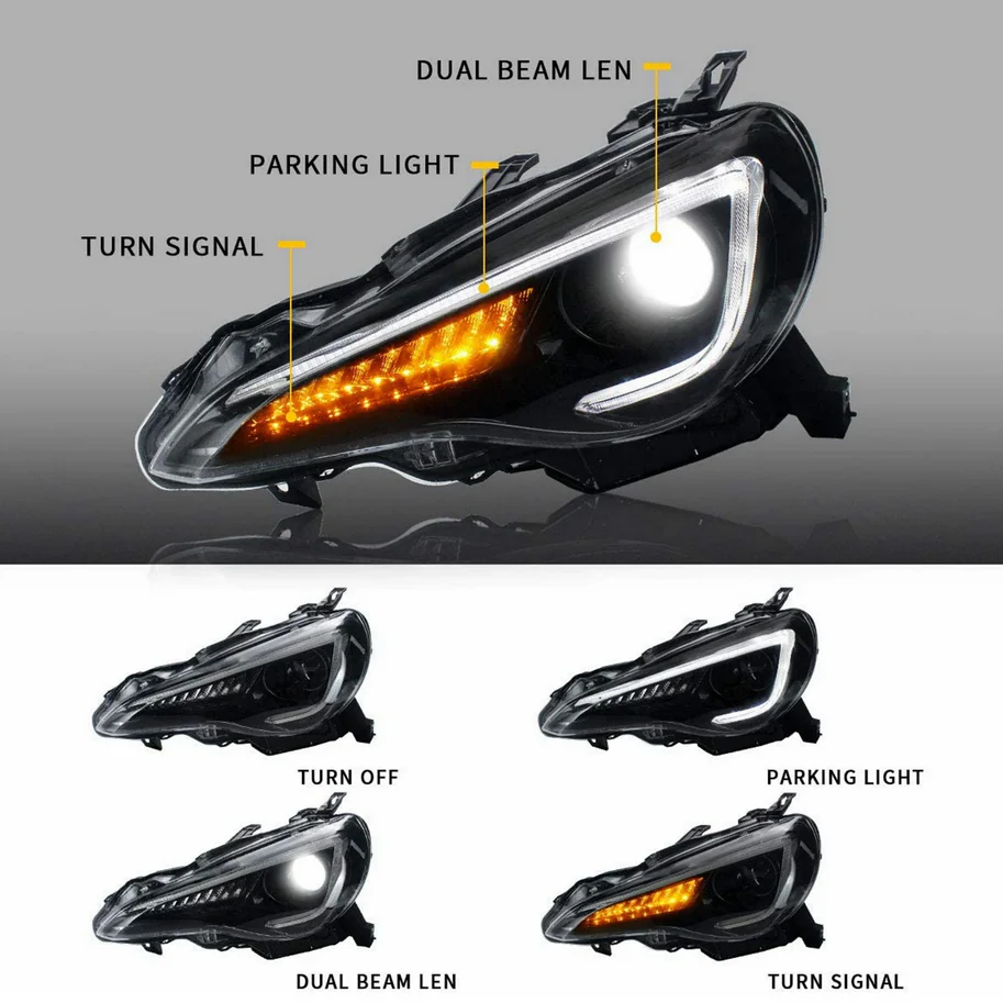 2012-2021 Vland frs/brz/86 Headlights & Tail Lights - Image 3