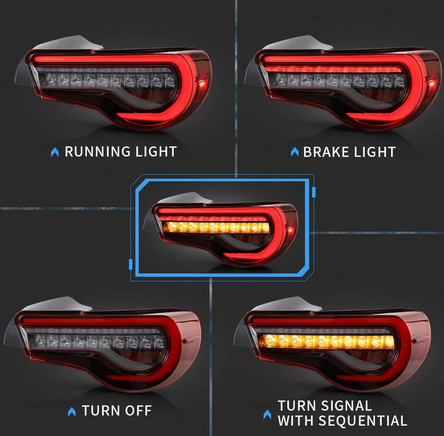2012-2021 Vland frs/brz/86 Headlights & Tail Lights - Image 6