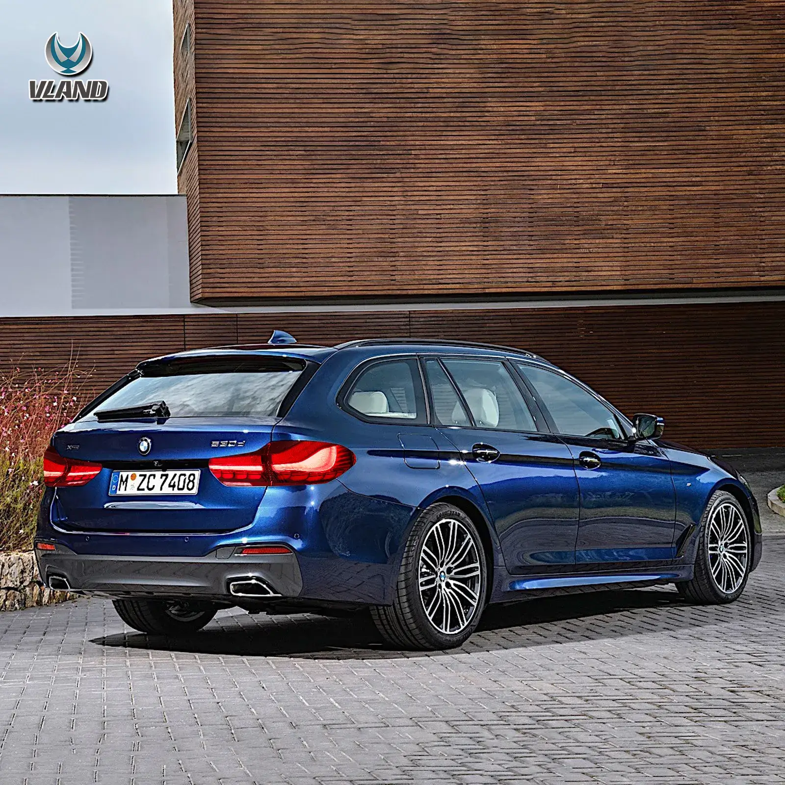 11-17 BMW 5 Series M5 6th Gen (F10 F18) Vland OLED Tail Lights With Dynamic Welcome Lighting CS Style [E-mark] - Image 9