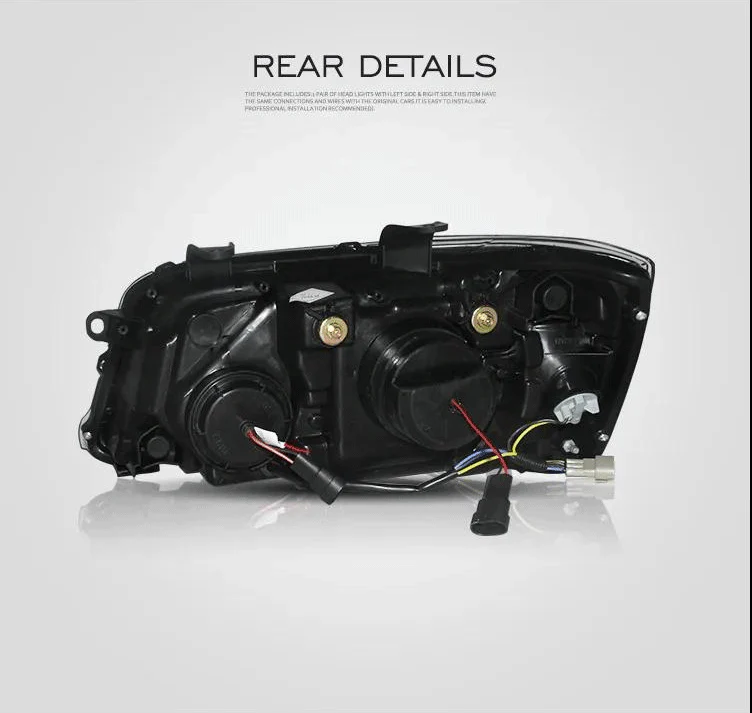 Vland Carlamp LED Projector Headlights For Toyota Highlander 2001-2007(Fit For US Models) - Image 3