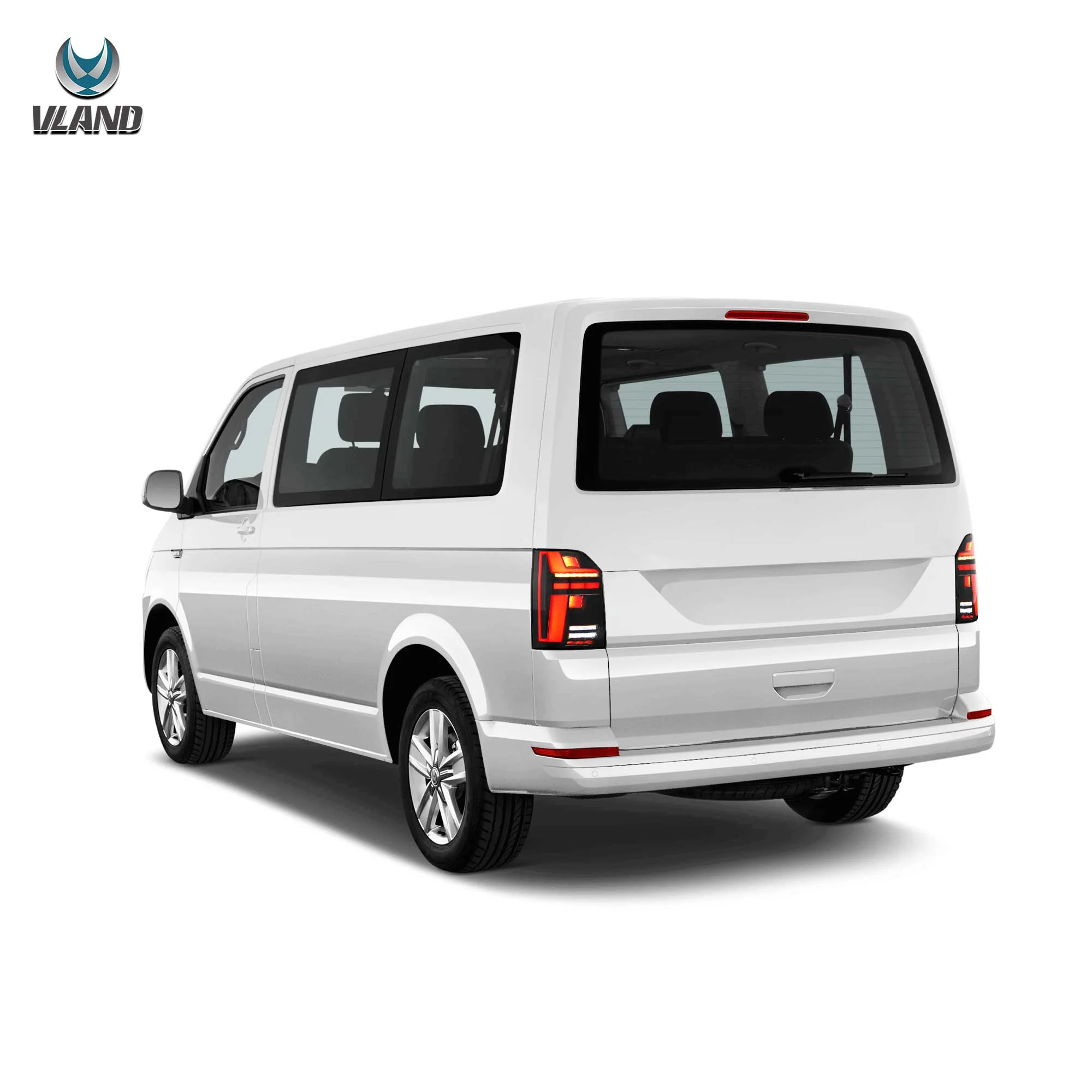 VW Transporter T6 T6.1 Multivan Caravelle 2015-2024 Vland LED Tail Lights [E-mark] - Image 13