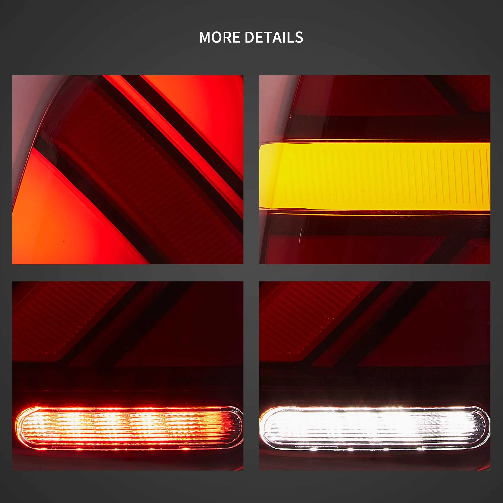 Vland 10-16 Mini Cooper Countryman R60 LED Tail Lights Union Jack - Image 9