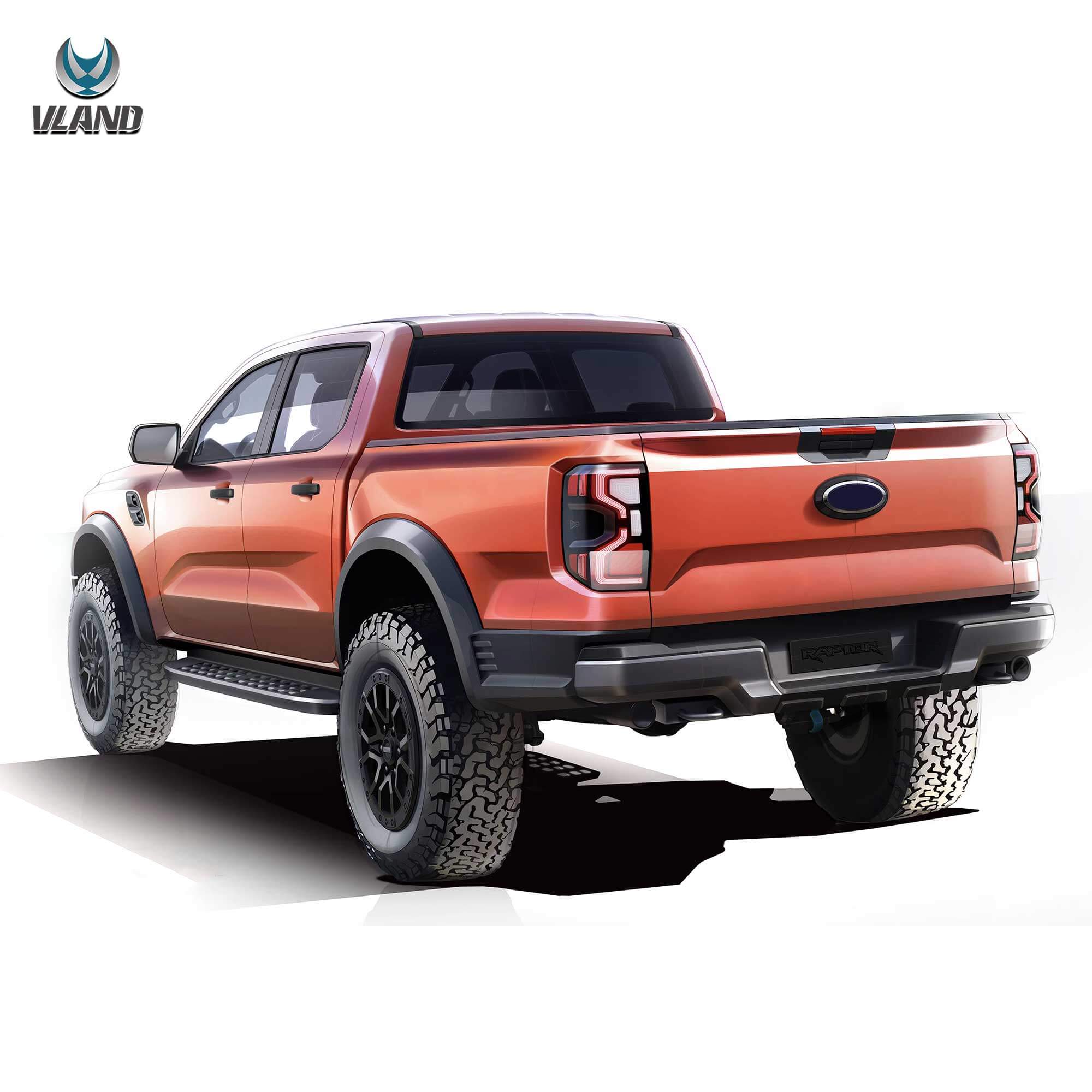 Vland 22-UP Ford Ranger LED Tail Lights With Start-up Animation - Image 3