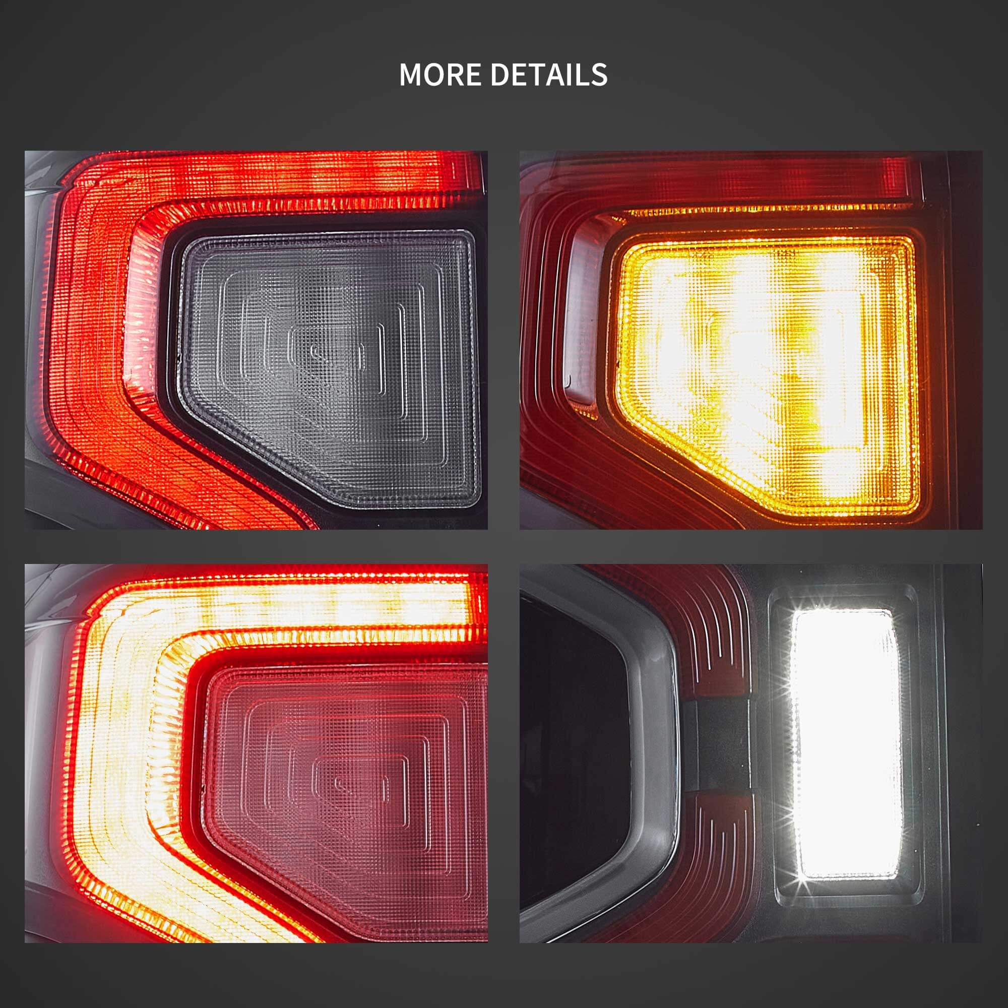 Vland 22-UP Ford Ranger LED Tail Lights With Start-up Animation - Image 6