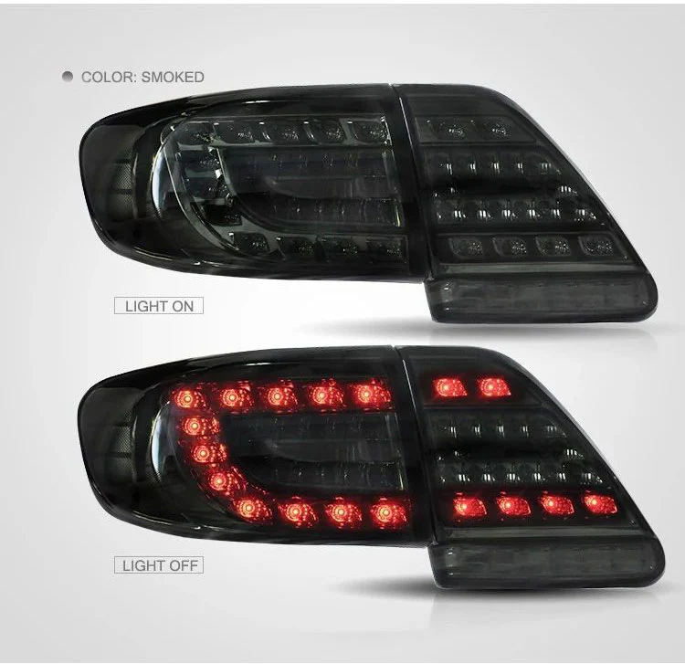 VLAND for Toyota Corolla Tail Lights 2011 2012 2013 (Not fit American models) - Image 4