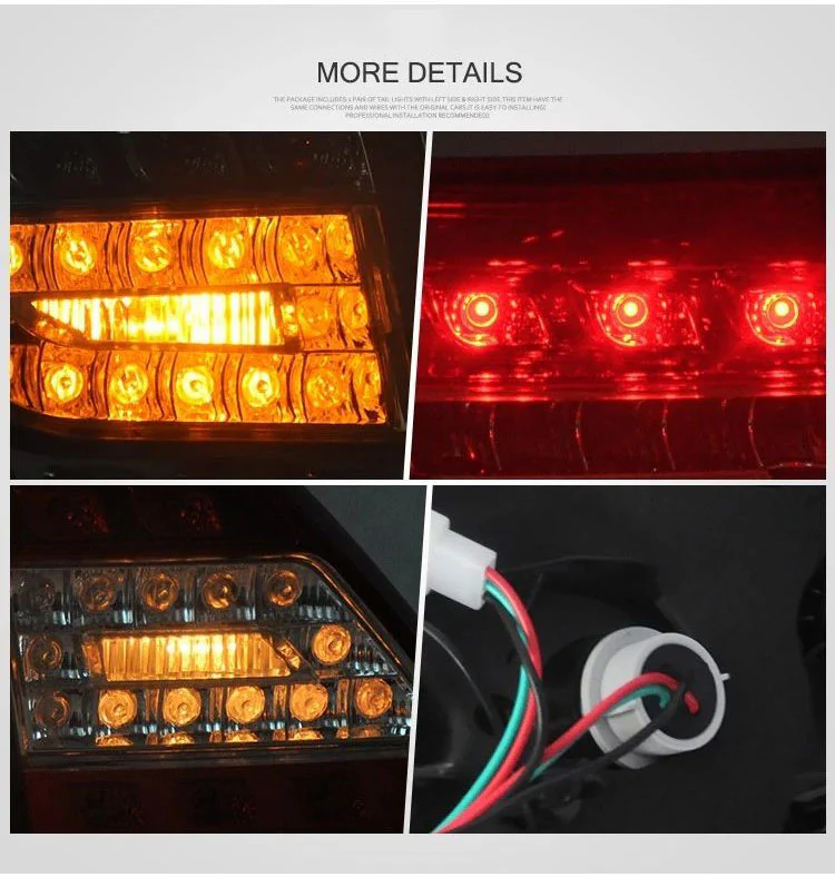 VLAND for Toyota Corolla Tail Lights 2011 2012 2013 (Not fit American models) - Image 7