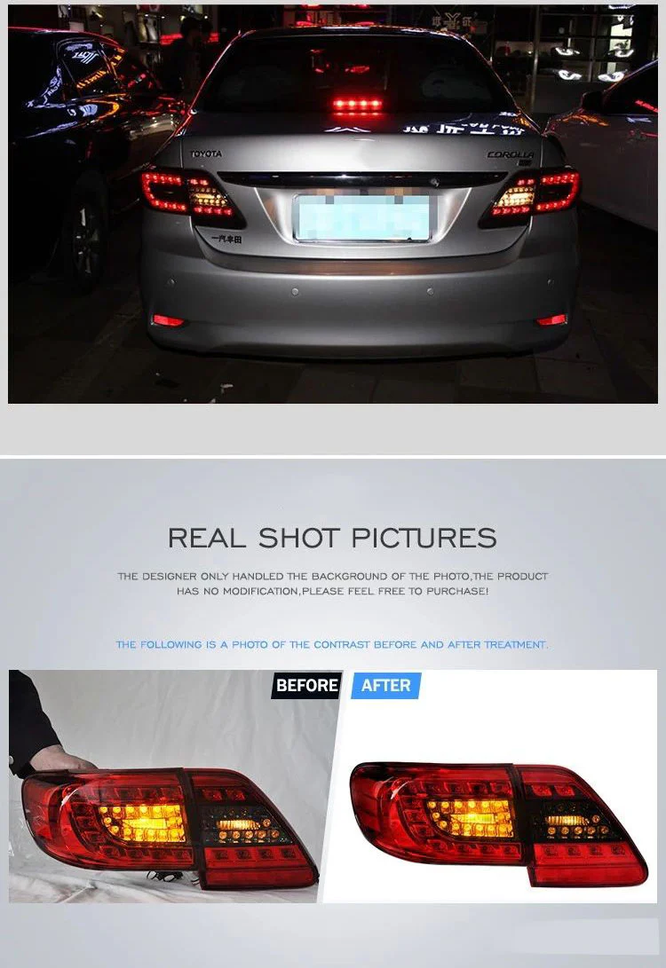 VLAND for Toyota Corolla Tail Lights 2011 2012 2013 (Not fit American models) - Image 9