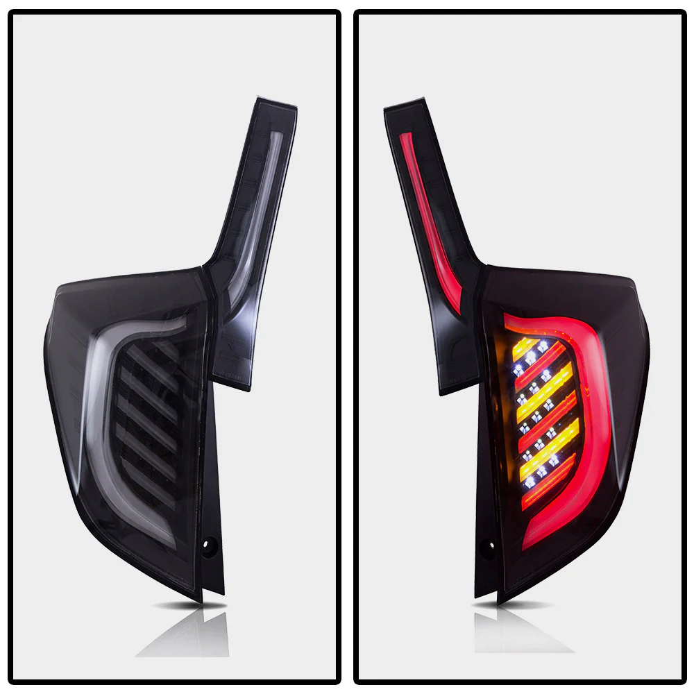 VLAND Full LED Tail Lights for Honda Fit / Jazz (GK5) 2014-2020 (Plug and Play. No Need Bulbs) - Image 3