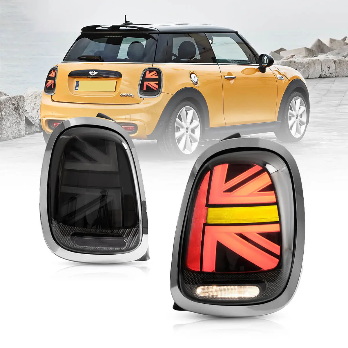 Mini Cooper F55 F56 F57 2014-2020 VLAND LED Tail Light [E-mark] Plug and Play - Image 10