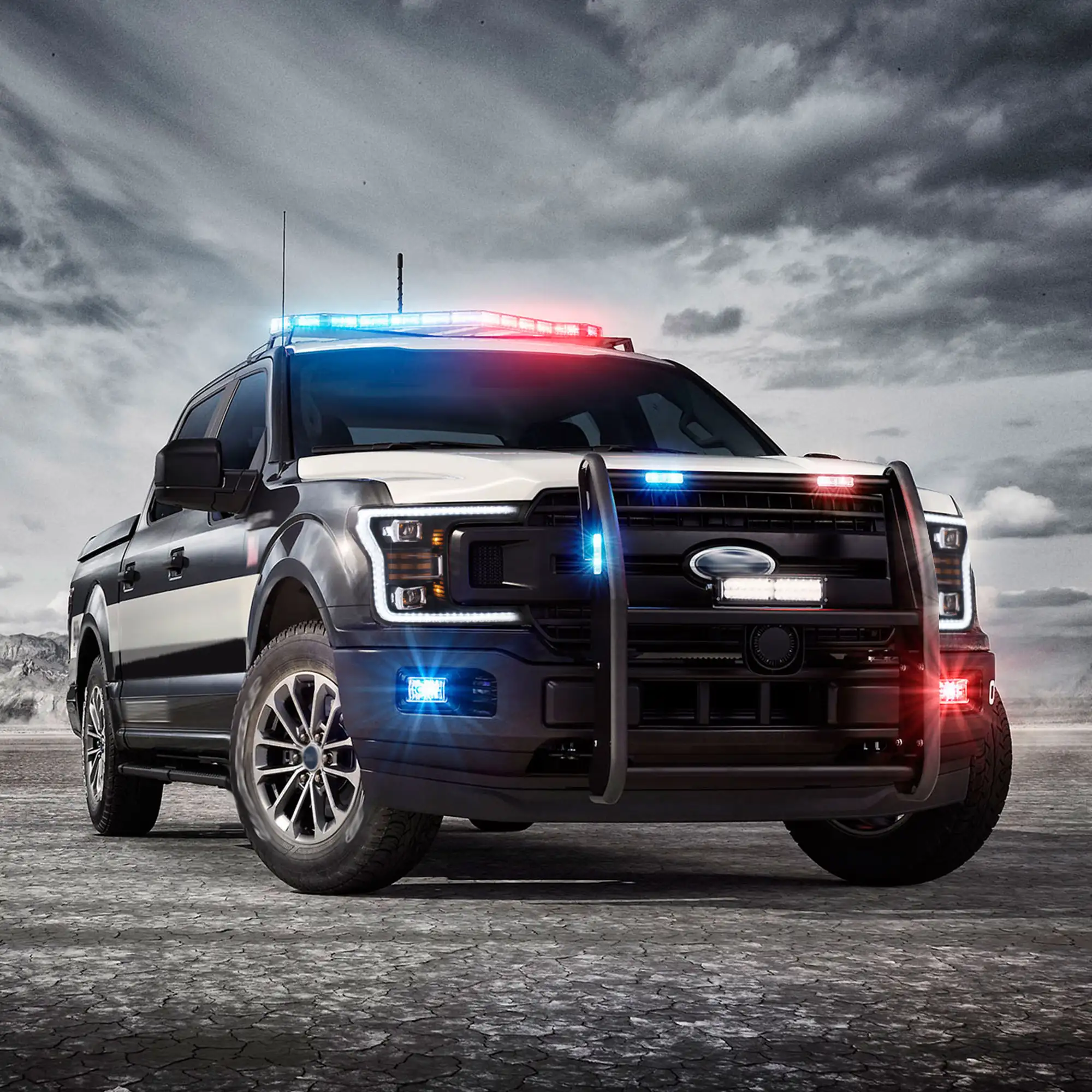 18-20 Ford F150 13th Gen Facelifted Vland (Ⅱ) LED Dual Beam Projector HeadLights Black - Image 9