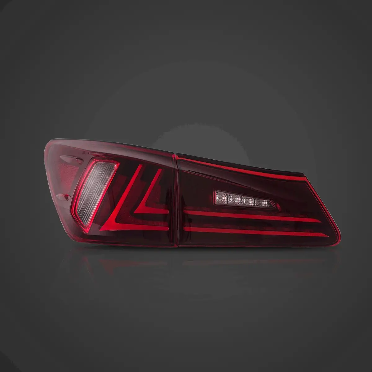 Vland Carlamp LED Tail Lights For Lexus 2006-2012 IS250 IS350 ISF - Image 4