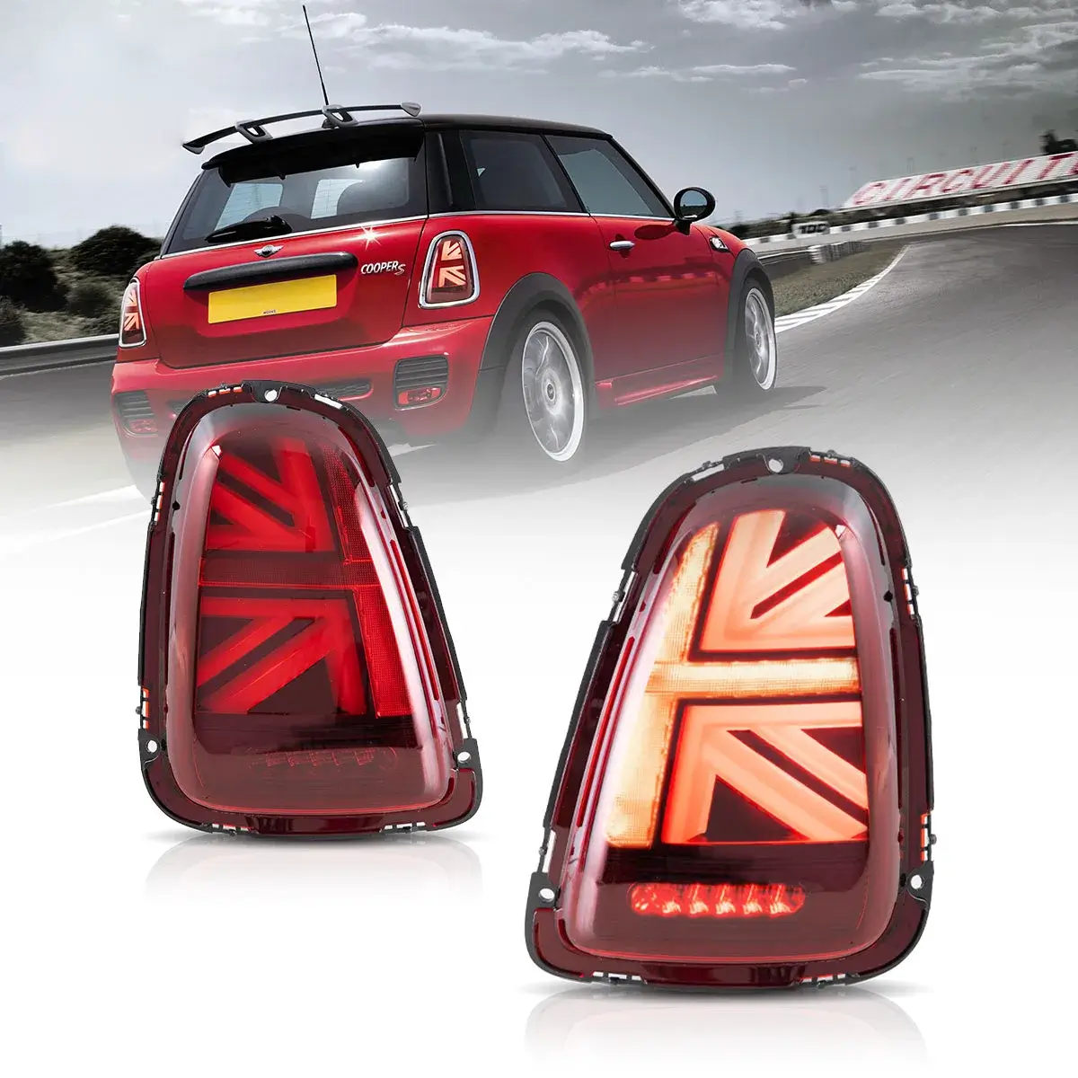Vland Headlights+Tail Lights For 2007-2013 Mini Cooper R56 R57 R58 R59 [E-mark] - Image 10