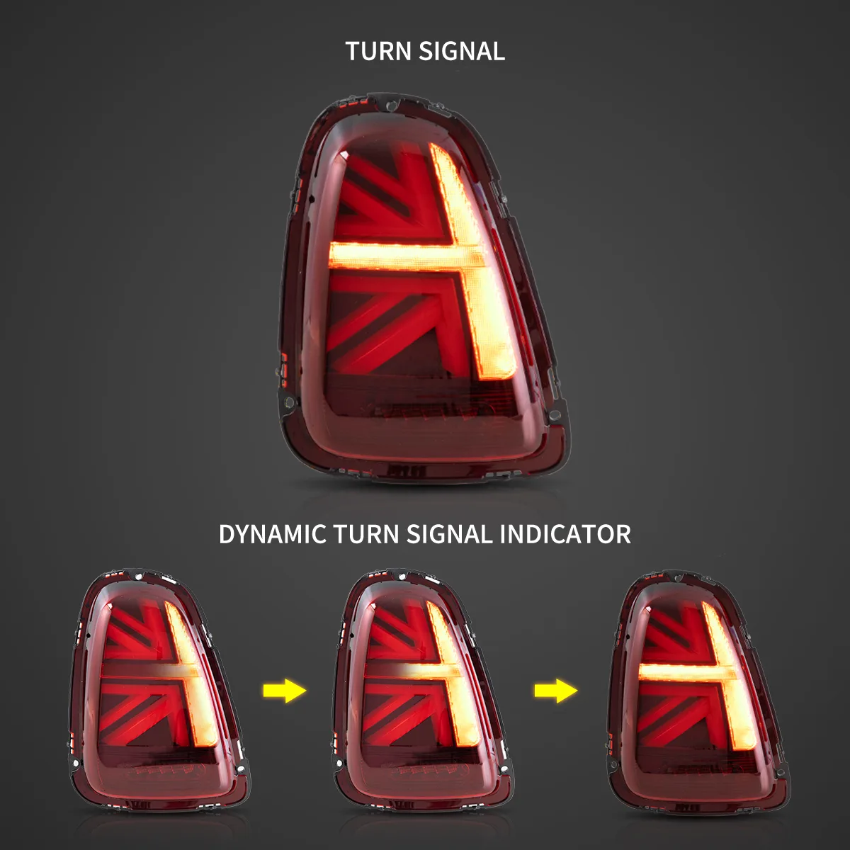 Vland Headlights+Tail Lights For 2007-2013 Mini Cooper R56 R57 R58 R59 [E-mark] - Image 13