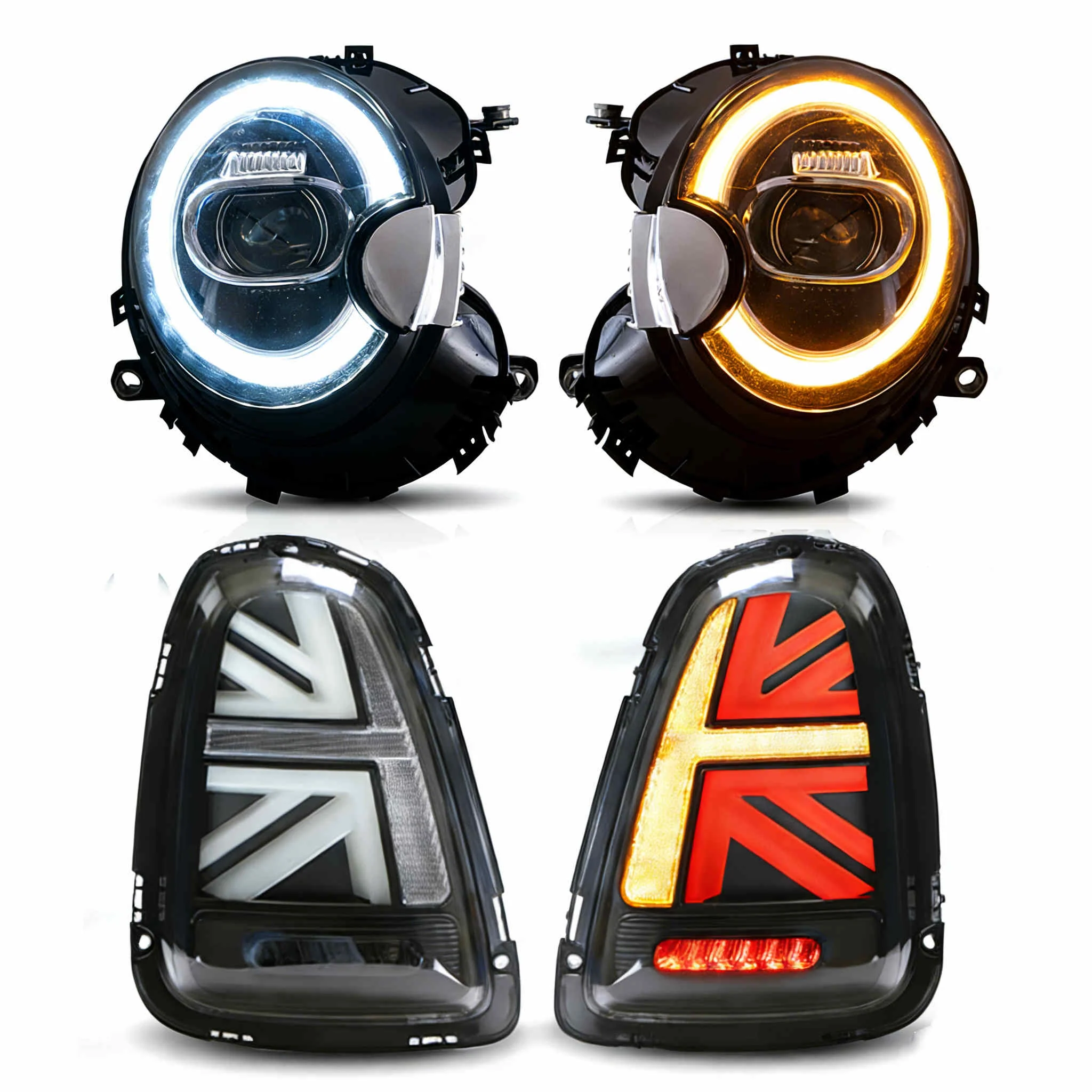 Vland Headlights+Tail Lights For 2007-2013 Mini Cooper R56 R57 R58 R59 [E-mark] - Image 3