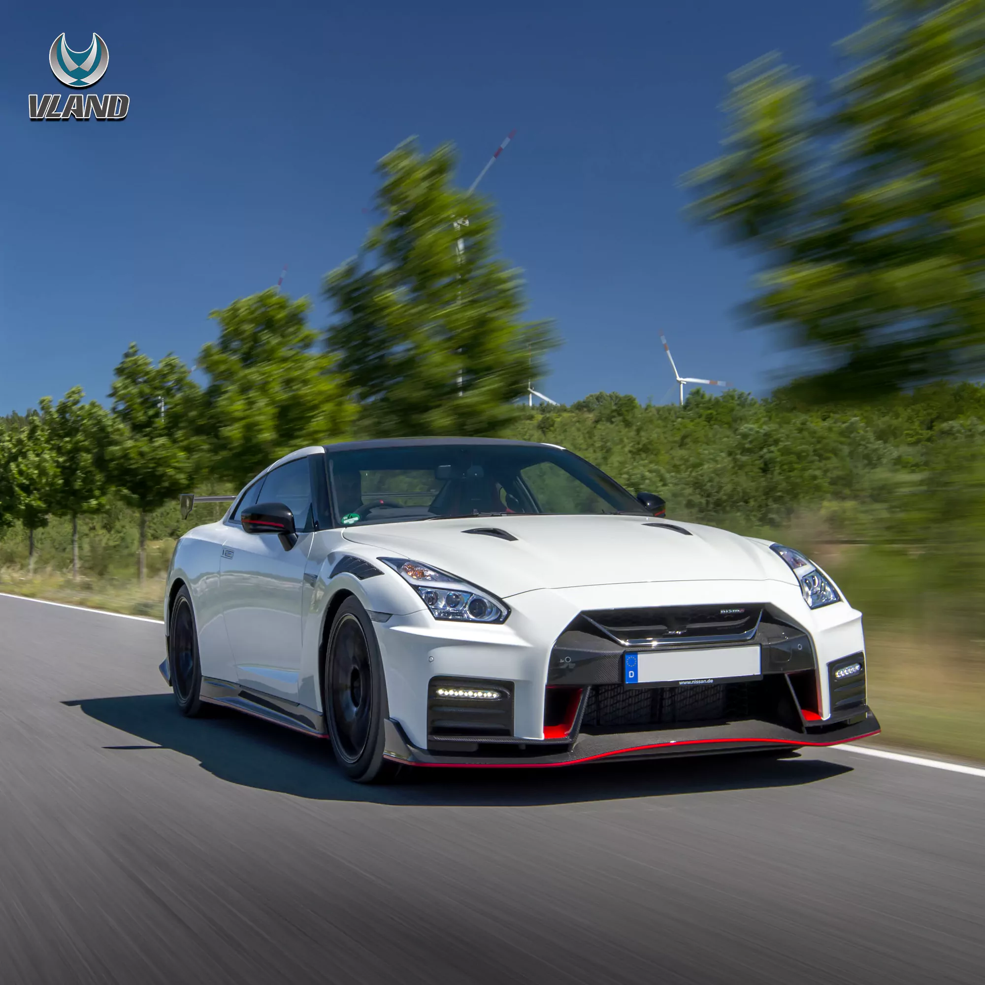 VLAND LED Headlight for Nissan GTR R35 2009-2023 Driver & Passenger side - Image 5