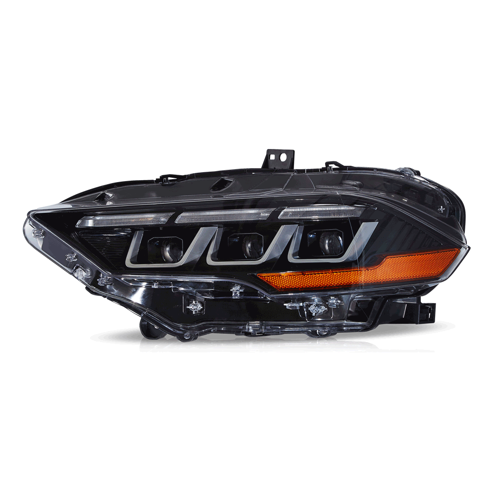 VLAND LED Headlights For Ford Mustang 2018-2023 With Startup Animation L+R - Image 4