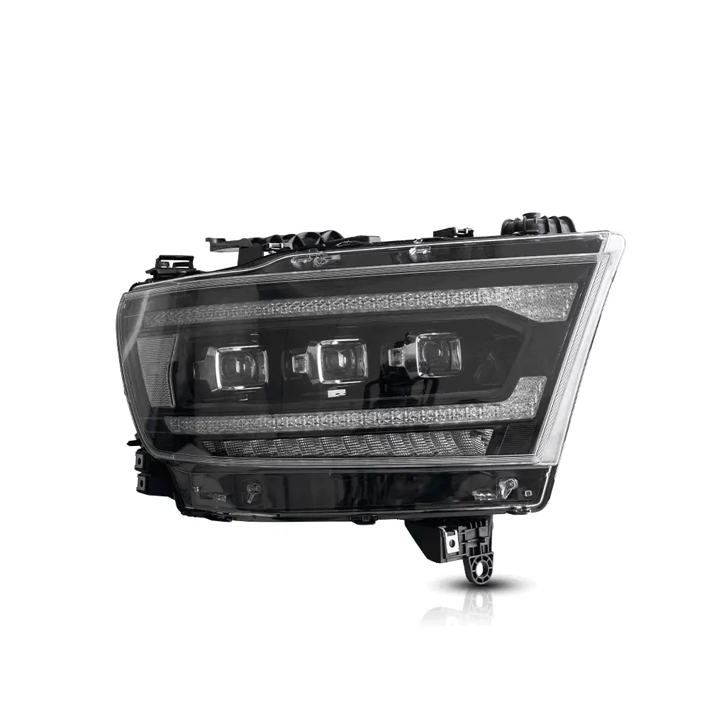Vland Carlamp LED Matrix Projector Headlights For Dodge RAM 1500 2019-2024 - Image 3