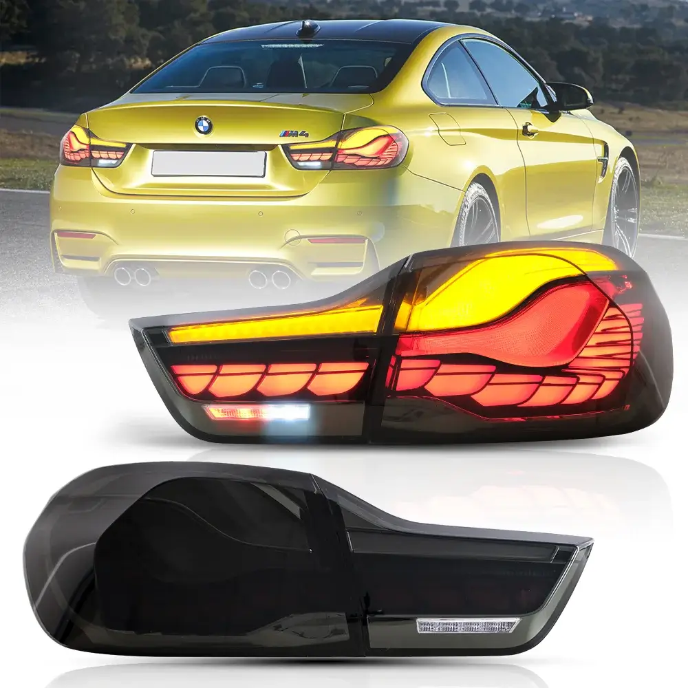 14-20 BMW 4 Series F32 F33 F36 / M4 F82 F83 Vland LED Tail Lights With GTS Style [E-mark] - Image 5