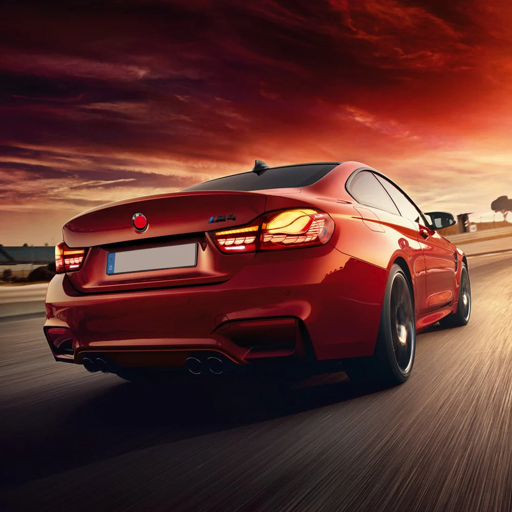 14-20 BMW 4 Series F32 F33 F36 / M4 F82 F83 Vland LED Tail Lights With GTS Style [E-mark] - Image 9
