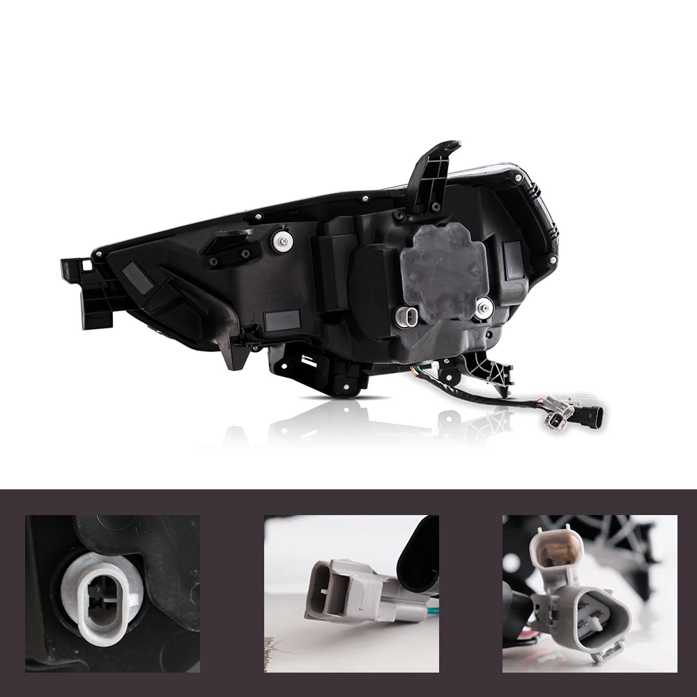 Vland Carlamp LED Projector Headlights For 2014-2024 Toyota 4Runner - Image 6
