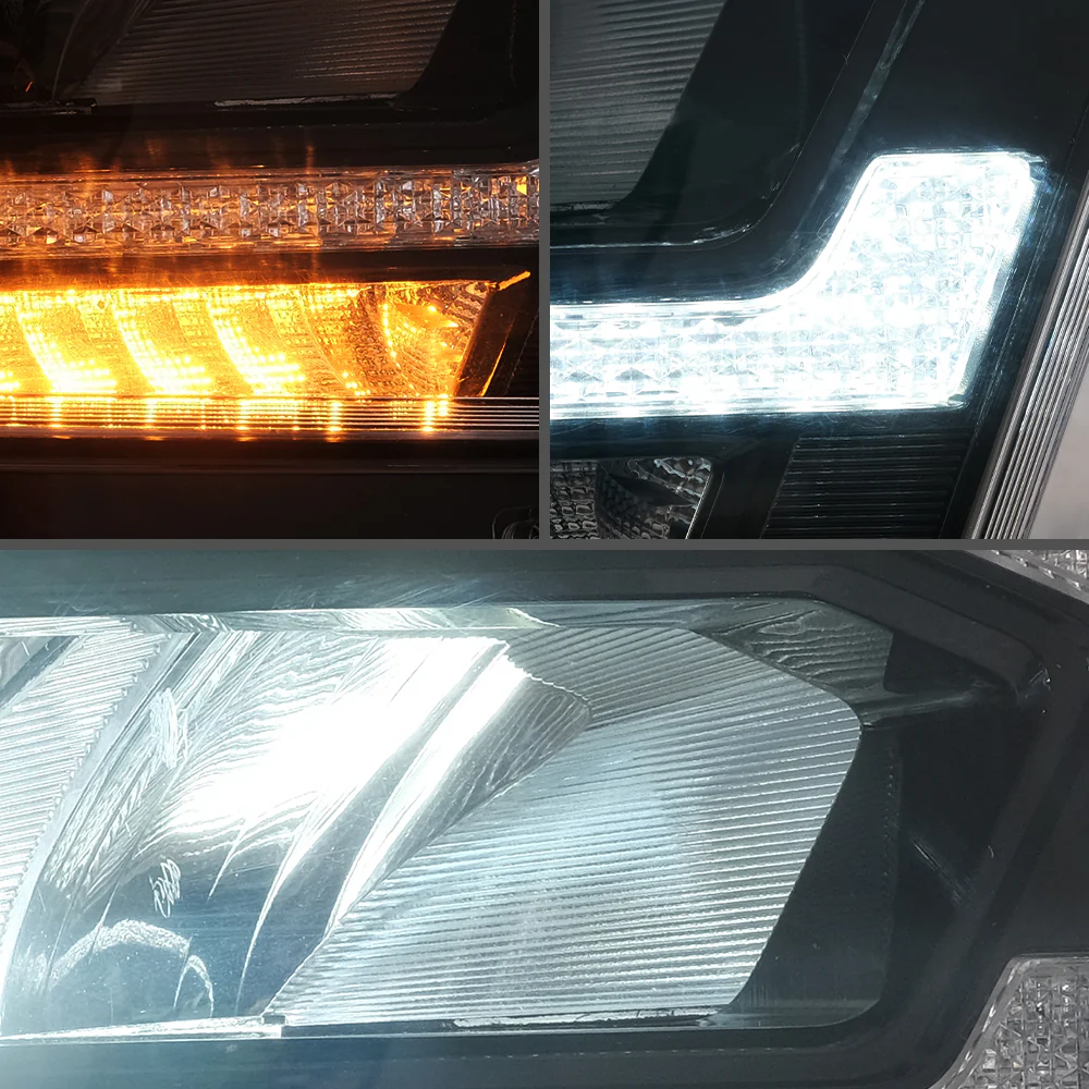 19-24 Dodge Ram 1500 5th Gen (DT) Vland LED Reflection Bowl HeadLights [E-mark] - Image 10