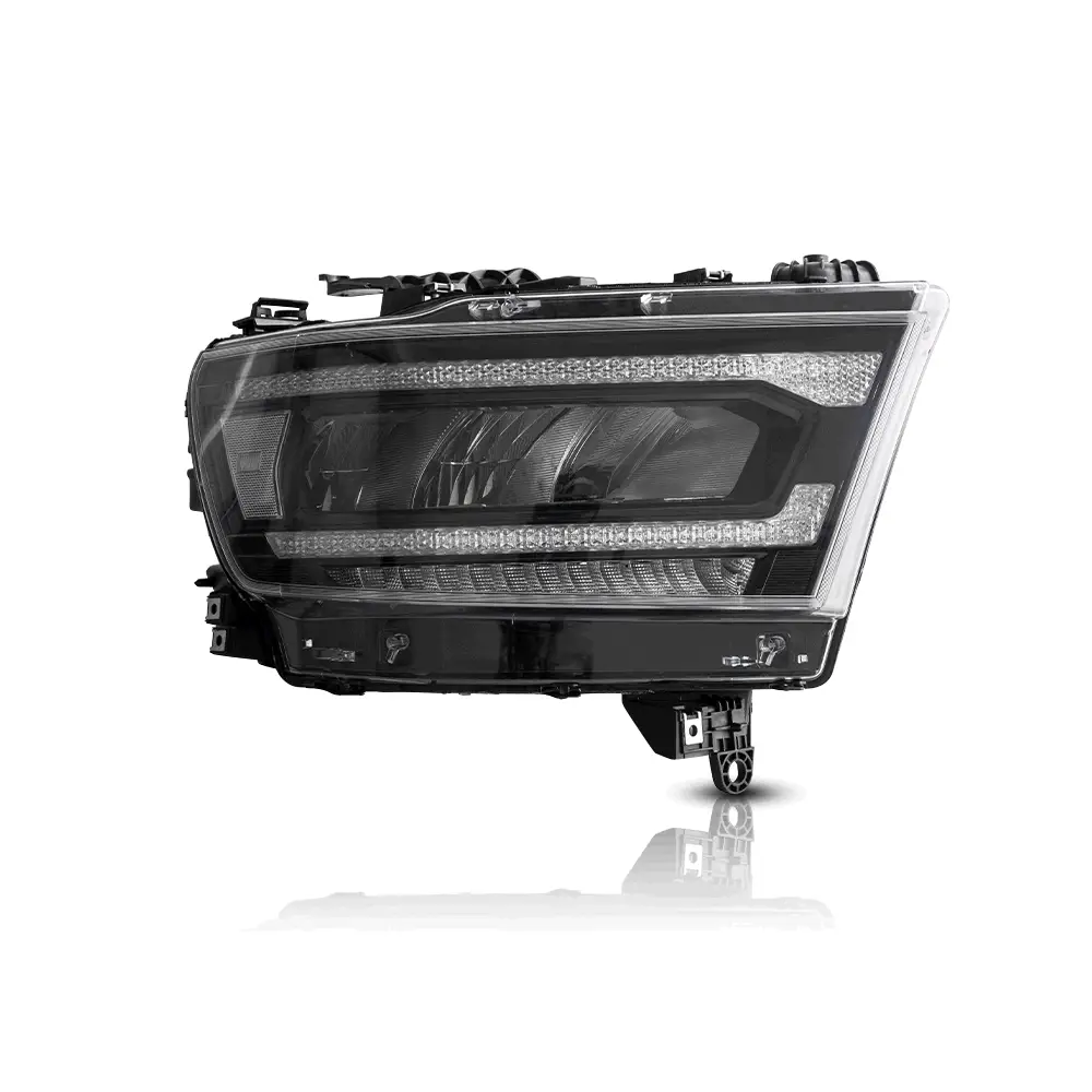 19-24 Dodge Ram 1500 5th Gen (DT) Vland LED Reflection Bowl HeadLights [E-mark] - Image 4