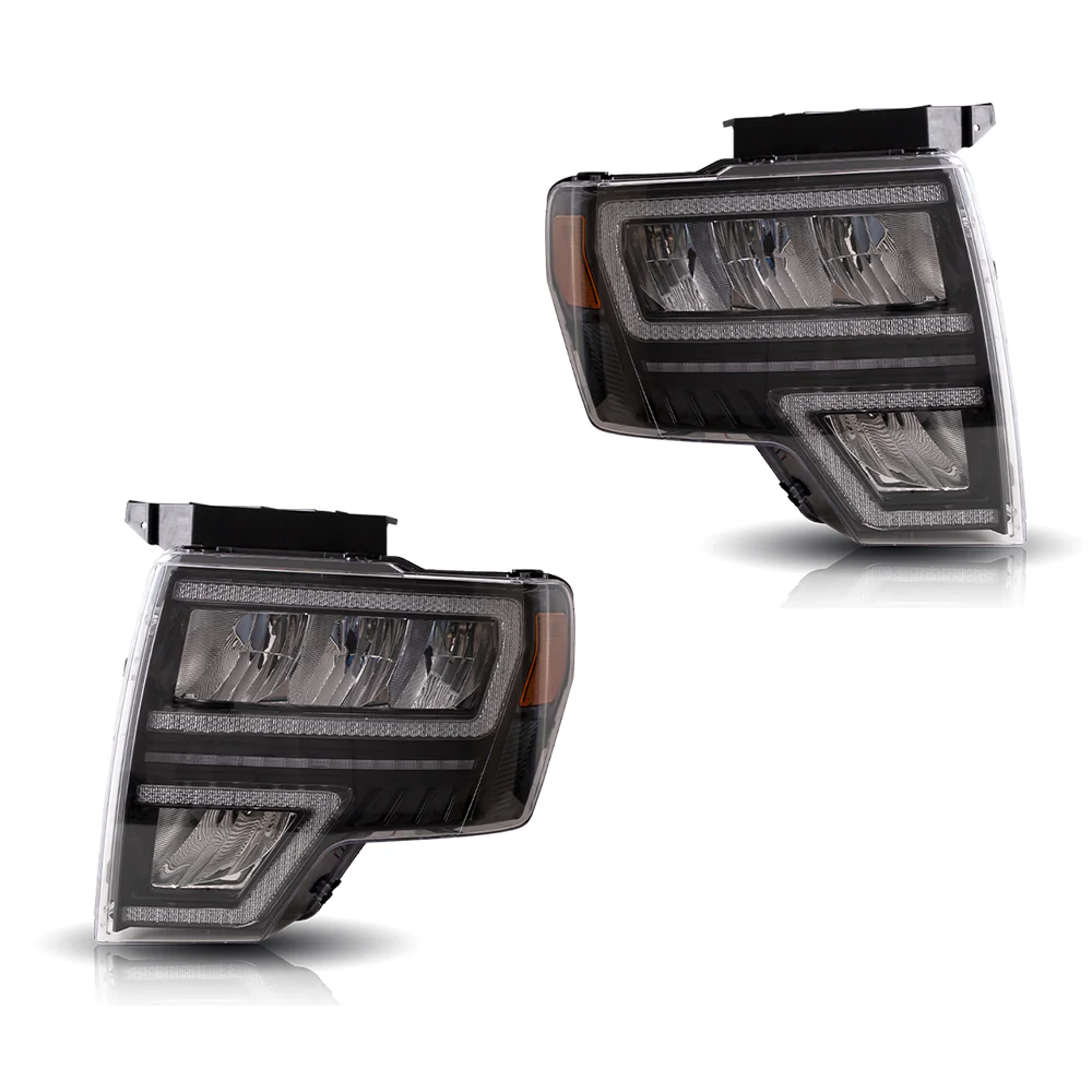 Vland Carlamp Projector Headlights Fit for Ford F150 2009-2014(Not Fit For F250/F350) - Image 3