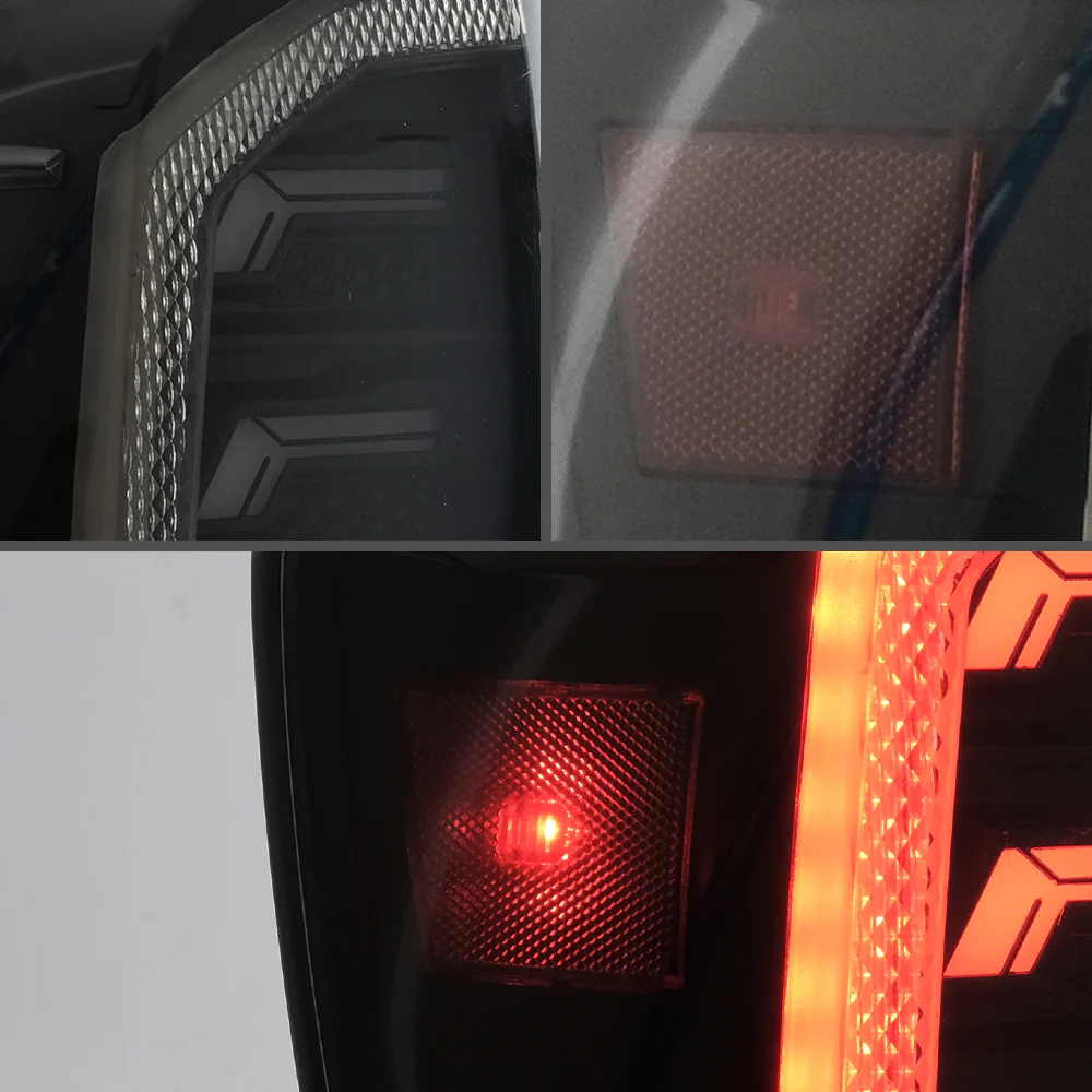 Vland Carlamp LED Smoked Taillights For 2016-2022 Toyota Tacoma TRD Off Road, SR5, SR, TRD Pro, TRD Sport, Limited - Image 10