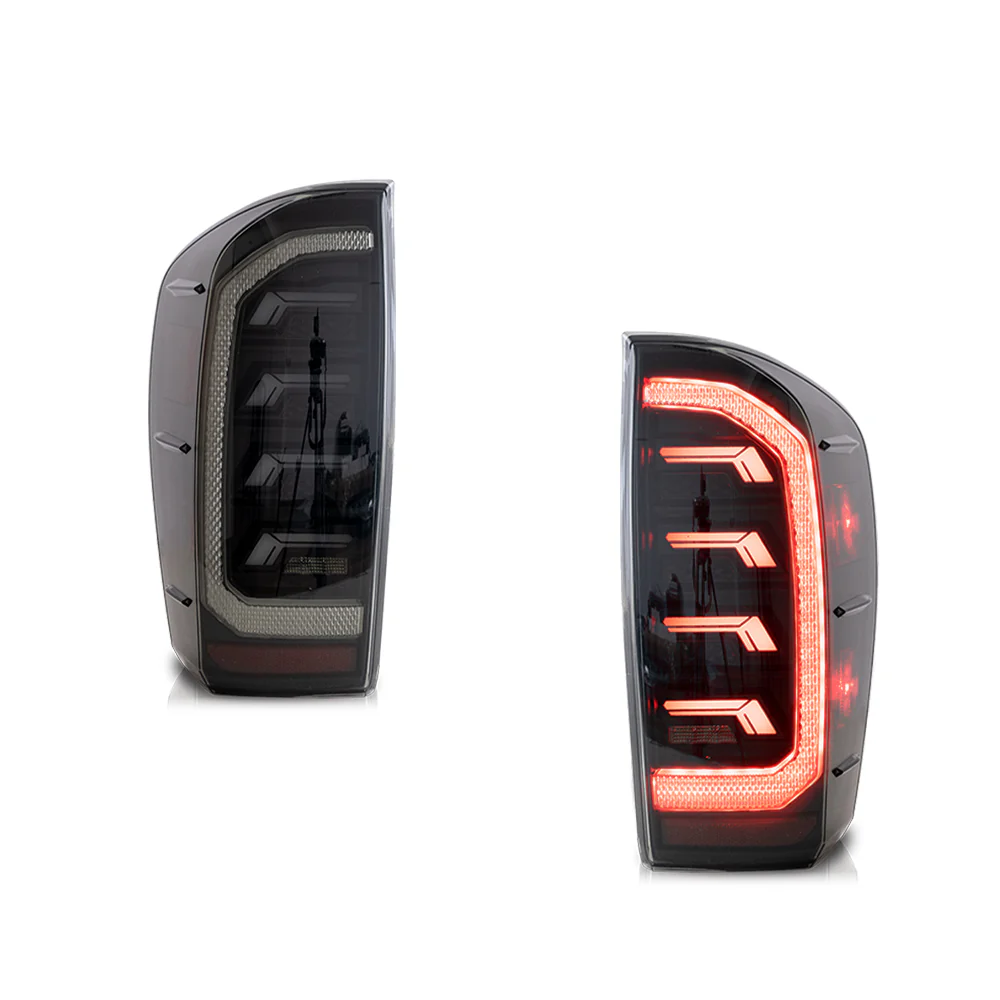 Vland Carlamp LED Smoked Taillights For 2016-2022 Toyota Tacoma TRD Off Road, SR5, SR, TRD Pro, TRD Sport, Limited - Image 3