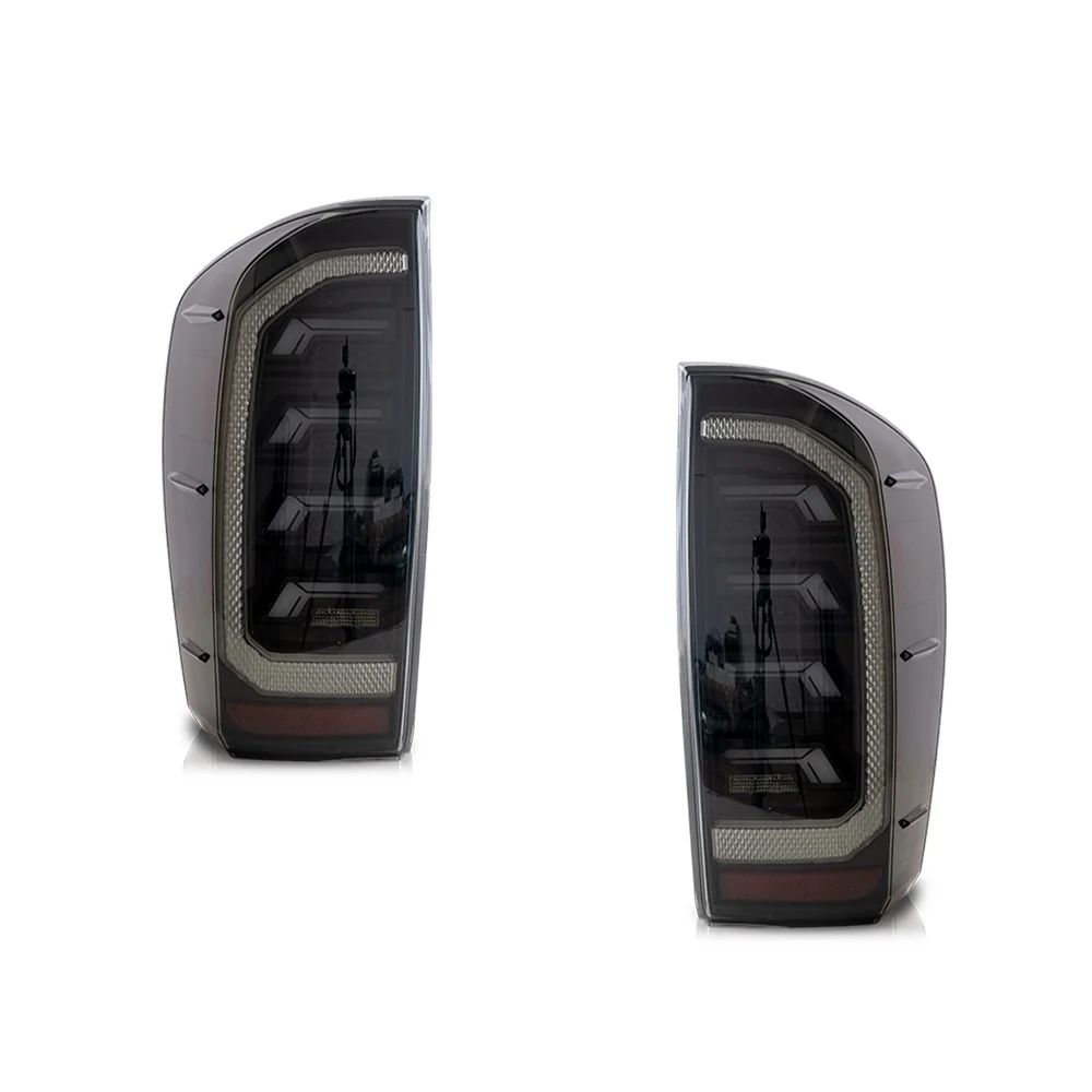 Vland Carlamp LED Smoked Taillights For 2016-2022 Toyota Tacoma TRD Off Road, SR5, SR, TRD Pro, TRD Sport, Limited - Image 5