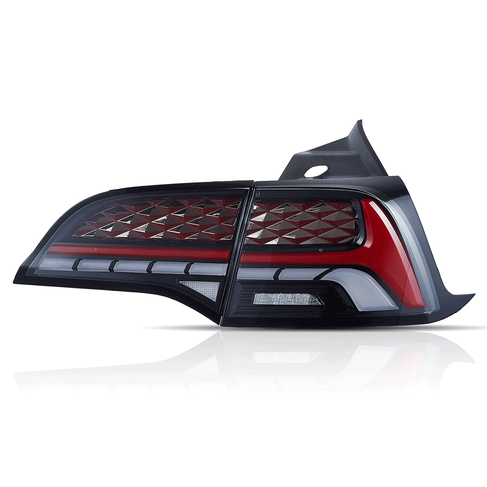 VLAND LED Taillights Fit For 2017-2023 Tesla Model 3 & Model Y [E-mark] - Image 4