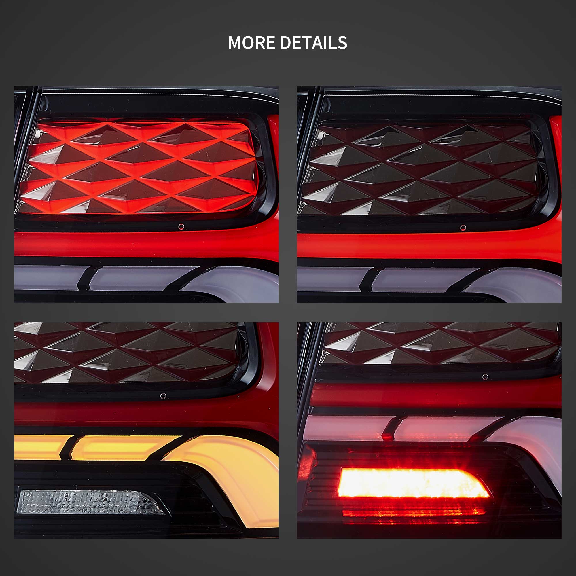 VLAND LED Taillights Fit For 2017-2023 Tesla Model 3 & Model Y [E-mark] - Image 9